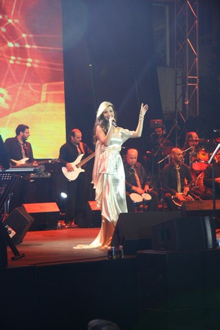 Nancy Ajram at Beirut Holidays